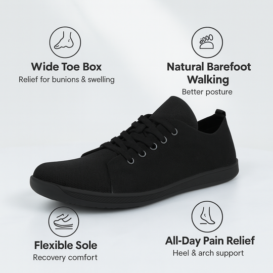 Velcura™ Natural Foot Pain Relief | Recovery Barefoot Shoes